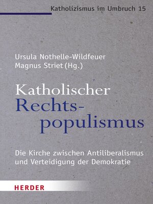 cover image of Katholischer Rechtspopulismus